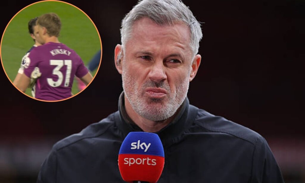Jamie Carragher lobt Antonin Kinsky nach den Heldentaten von Leeds