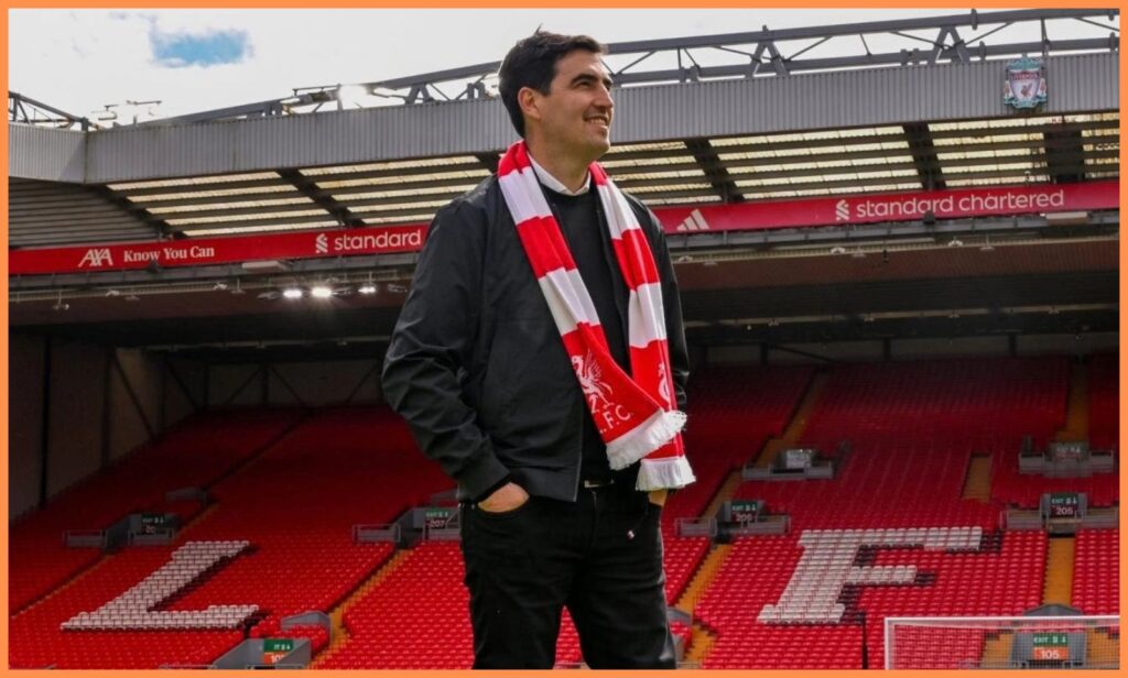 Die Spieler von Liverpool sind nach der Ankunft von Andoni Iraola hocherfreut