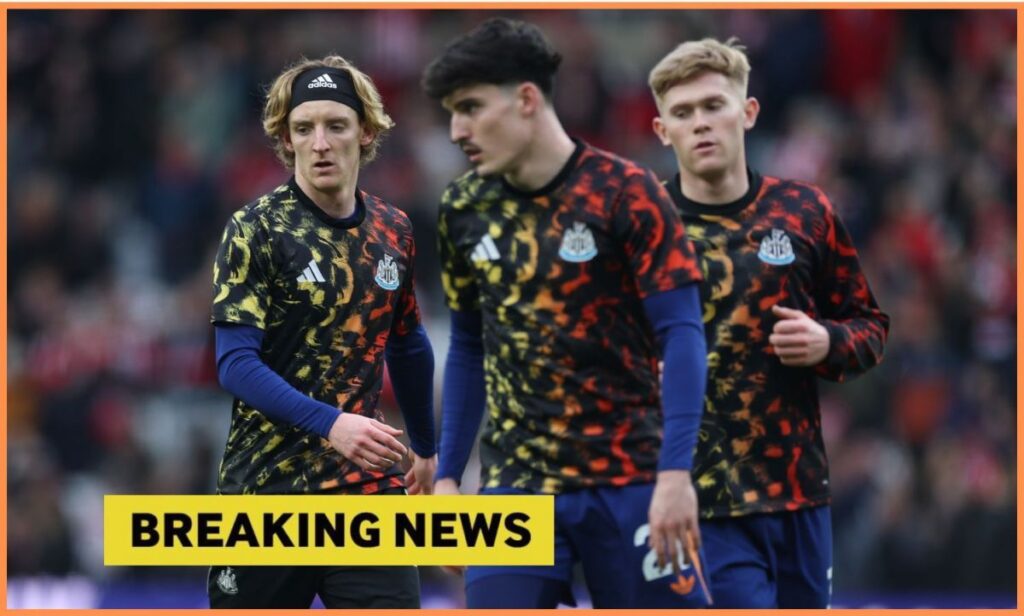 Chelsea und Manchester United kämpfen um Newcastle-Star Lewis Hall, als es wegen eines Schocktransfers zu einer Auseinandersetzung kommt